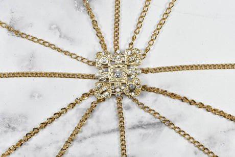 Rhinestone Chain Applique