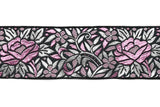 Jacquard Ribbon Floral 2.25" Multi-Color