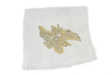Embroidered Floral Organza Applique