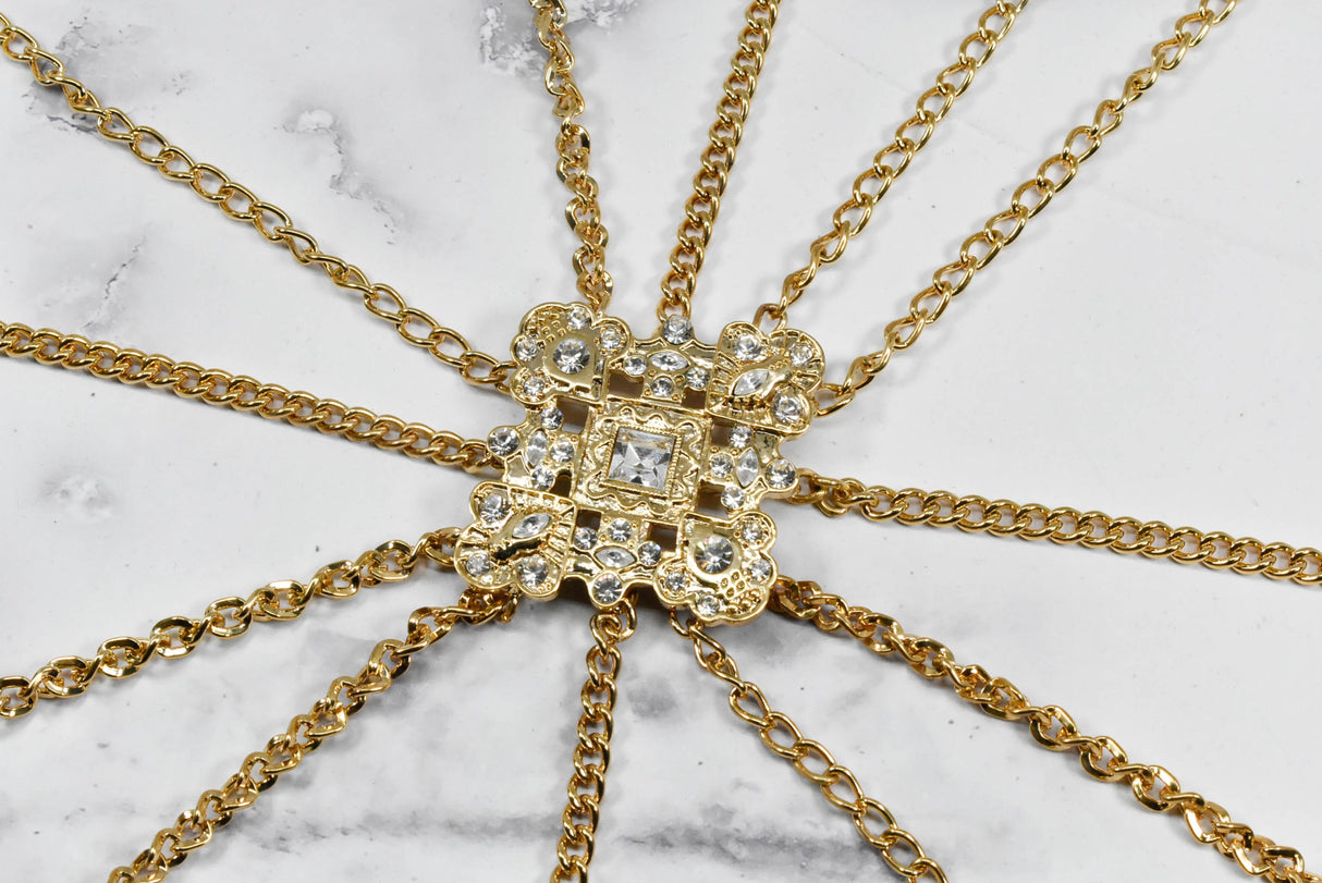 Rhinestone Chain Applique