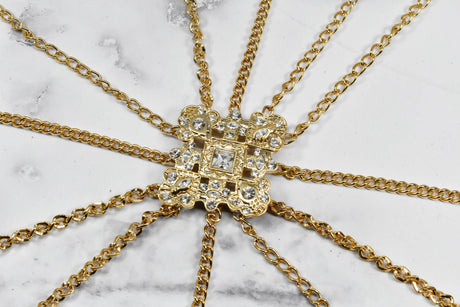 Rhinestone Chain Applique