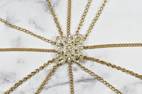 Rhinestone Chain Applique