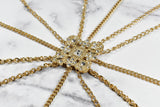 Rhinestone Chain Applique