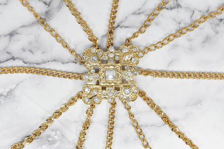 Rhinestone Chain Applique