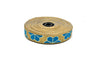 Jacquard Ribbon Metallic Leaf 1"