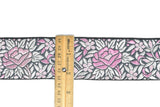 Jacquard Ribbon Floral 2.25" Multi-Color