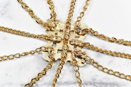 Rhinestone Chain Applique