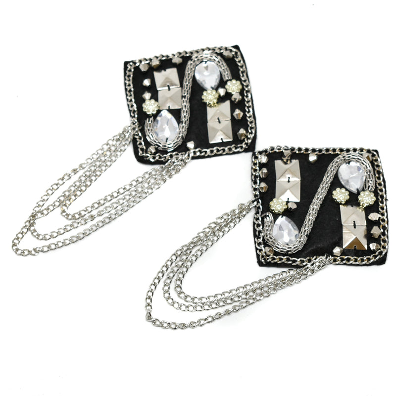 Rhinestone Epaulet Shoulder Piece