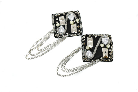 Rhinestone Epaulet Shoulder Piece
