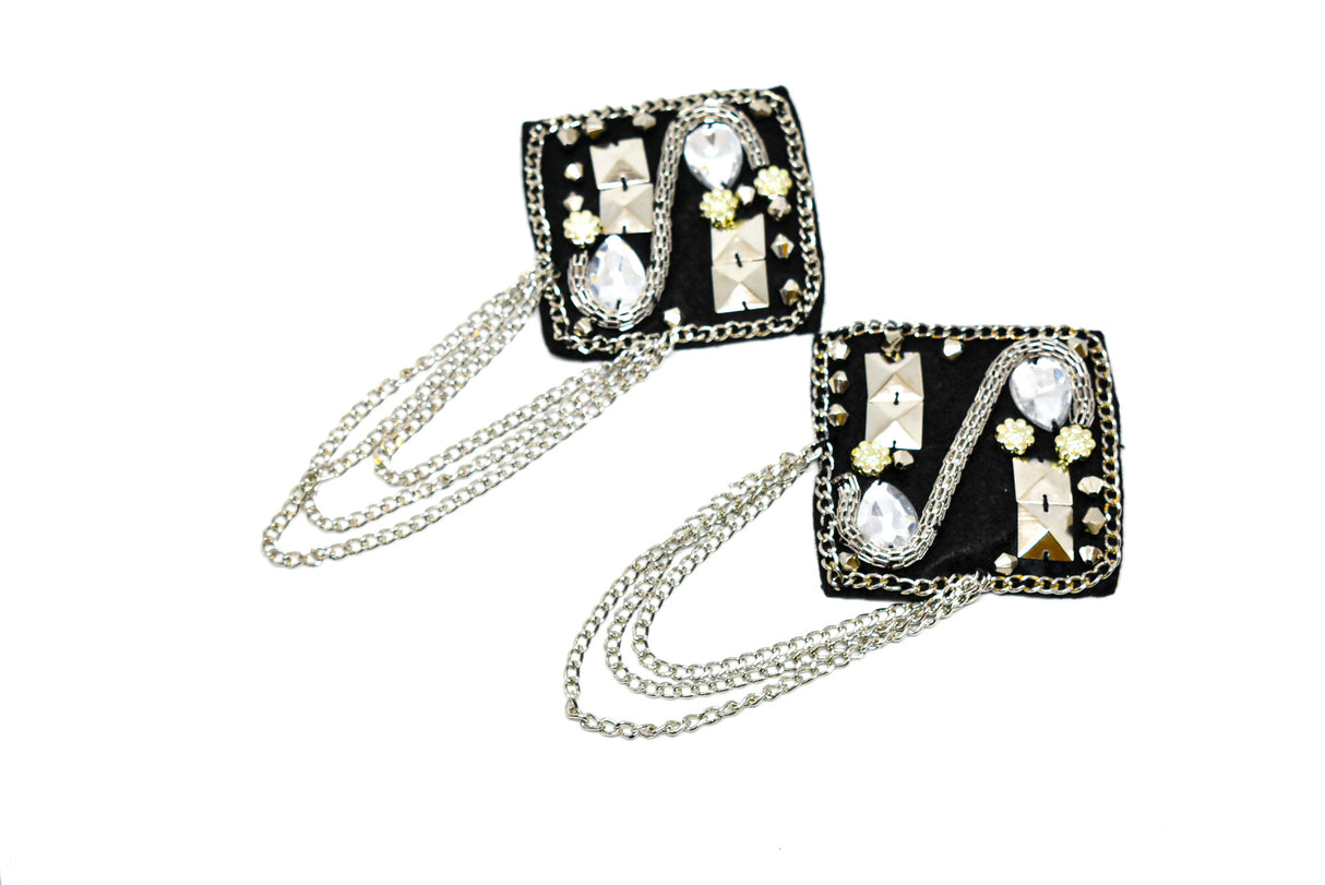 Rhinestone Epaulet Shoulder Piece