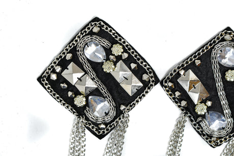 Rhinestone Epaulet Shoulder Piece