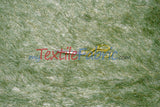 Sage Shaggy Brocade Metallic Eyelash Lame Fabric - Sage Metallic Eyelash Texture, 56/57" Width (1 Yard)