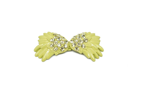 Rhinestone Bow Connector Closure