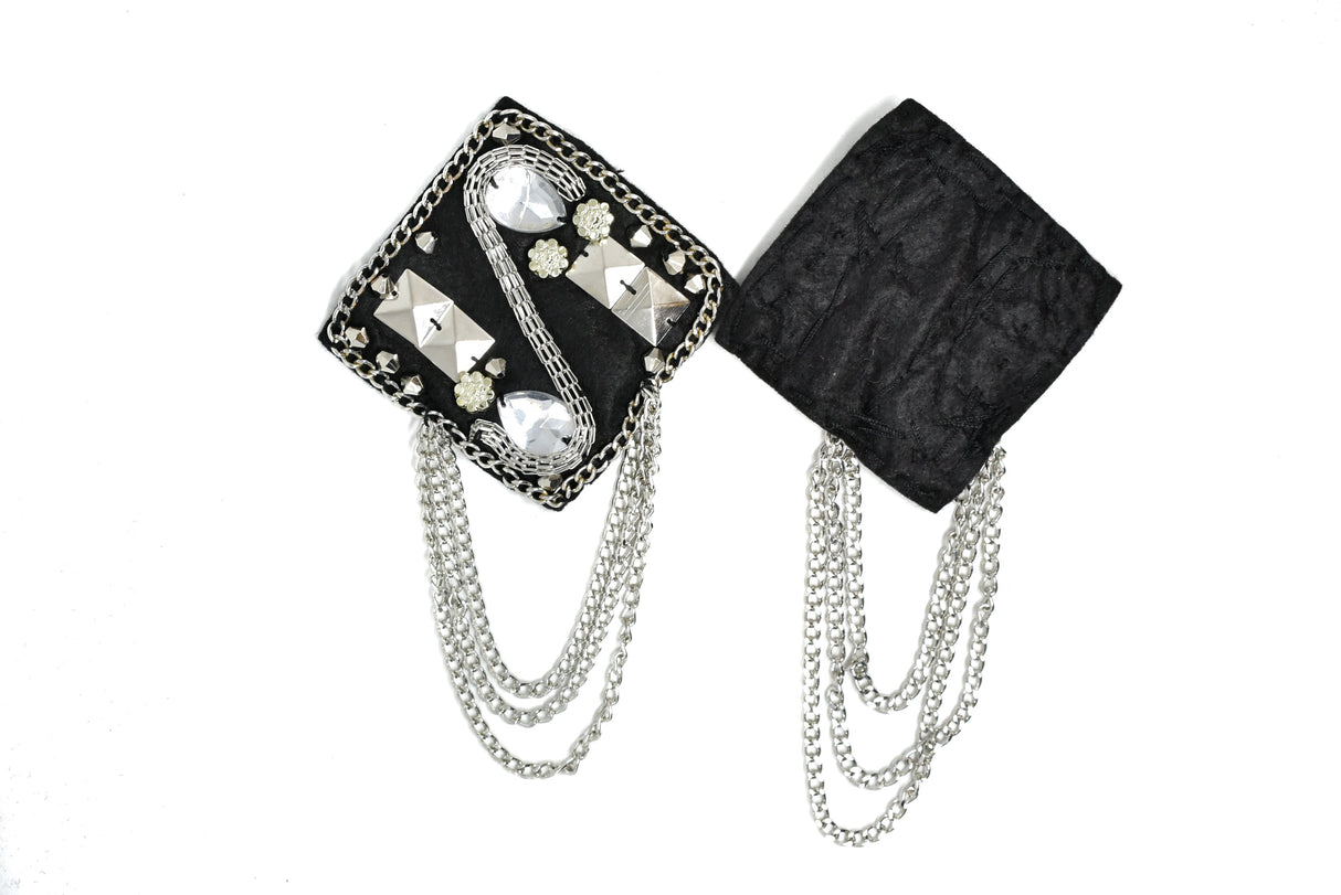 Rhinestone Epaulet Shoulder Piece