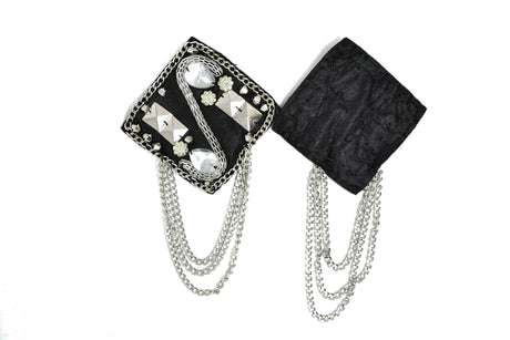 Rhinestone Epaulet Shoulder Piece