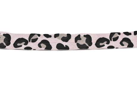 Fold-Over Elastic Cheetah Print 0.63"