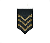 Embroidered Army Patch Iron-On Sergeant 2 x 3