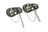 Rhinestone Beaded Epaulet Shoulder Piece