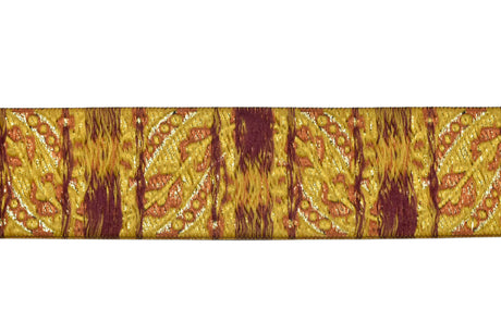 Jacquard Ribbon Floral 1.90"