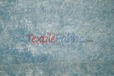 Baby Blue Shaggy Brocade Metallic Eyelash Lame Fabric - Baby Blue Shaggy Brocade, 56/57" Width (1 Yard)