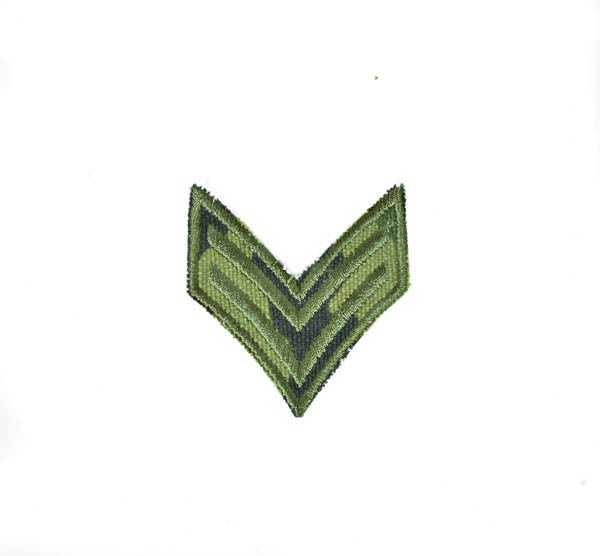 Embroidered Iron-On Army Patch 2x2