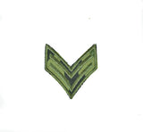Embroidered Iron-On Army Patch 2x2