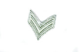 Embroidered Iron-On Army Patch 2x2