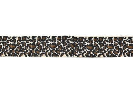 Fold-Over Elastic Cheetah Print 0.63"