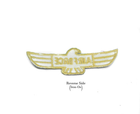 Embroidered Iron-On Patch US Air Force 2.75 x .75