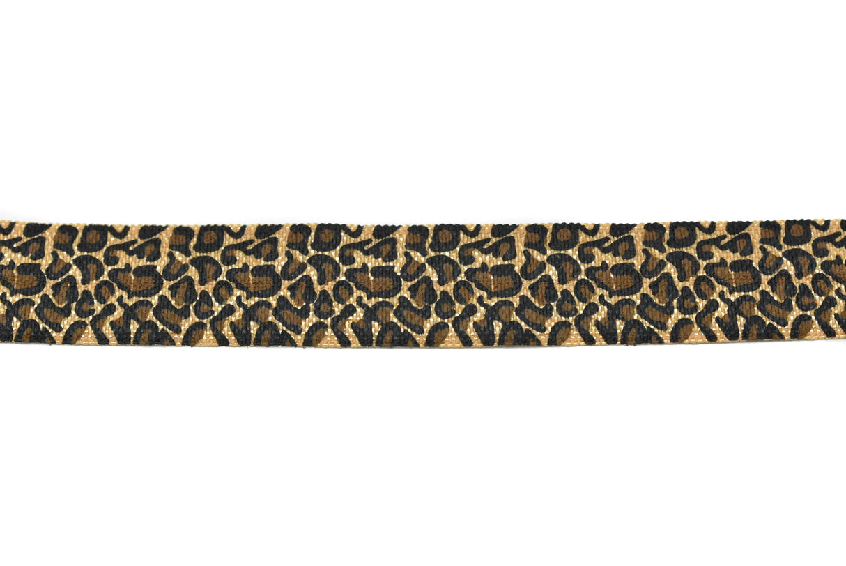 Fold-Over Elastic Cheetah Print 0.63"