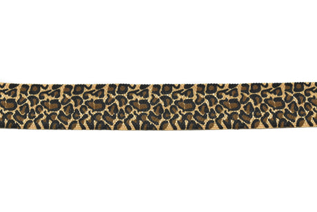 Fold-Over Elastic Cheetah Print 0.63"