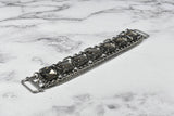 Rhinestone Connector 7in x 1in