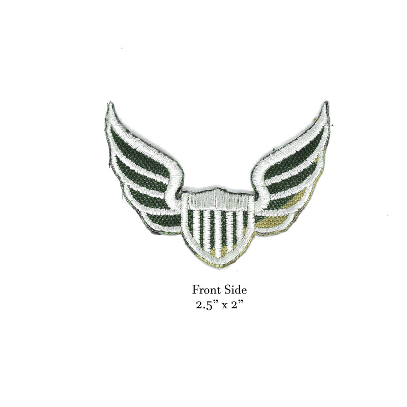 Embroidered Camouflage Air Force Patch