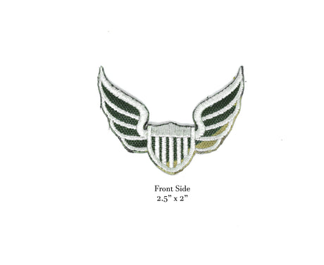 Embroidered Camouflage Air Force Patch