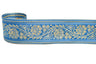 Floral Jacquard Ribbon 2.25" Indian Style Trim