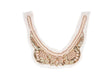 Pearl Beaded Applique Neck Piece