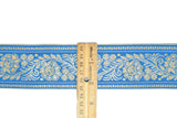 Floral Jacquard Ribbon 2.25" Indian Style Trim
