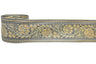 Floral Jacquard Ribbon 2.25" Indian Style Trim