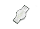 Embroidered Army Iron-On Patch 3.4 x 1.8