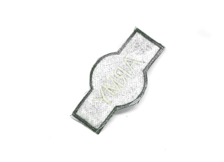 Embroidered Army Iron-On Patch 3.4 x 1.8
