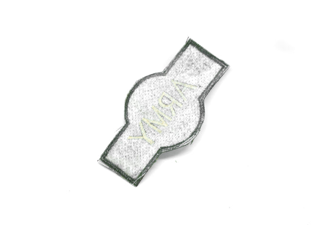Embroidered Army Iron-On Patch 3.4 x 1.8