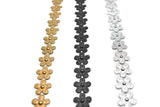 Flower Plastic Trim 0.75"