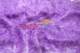 Lavender Shaggy Brocade Metallic Eyelash Lame Fabric - Lavender Shaggy Brocade, Metallic Eyelash, 57" Wide (1 Yard)