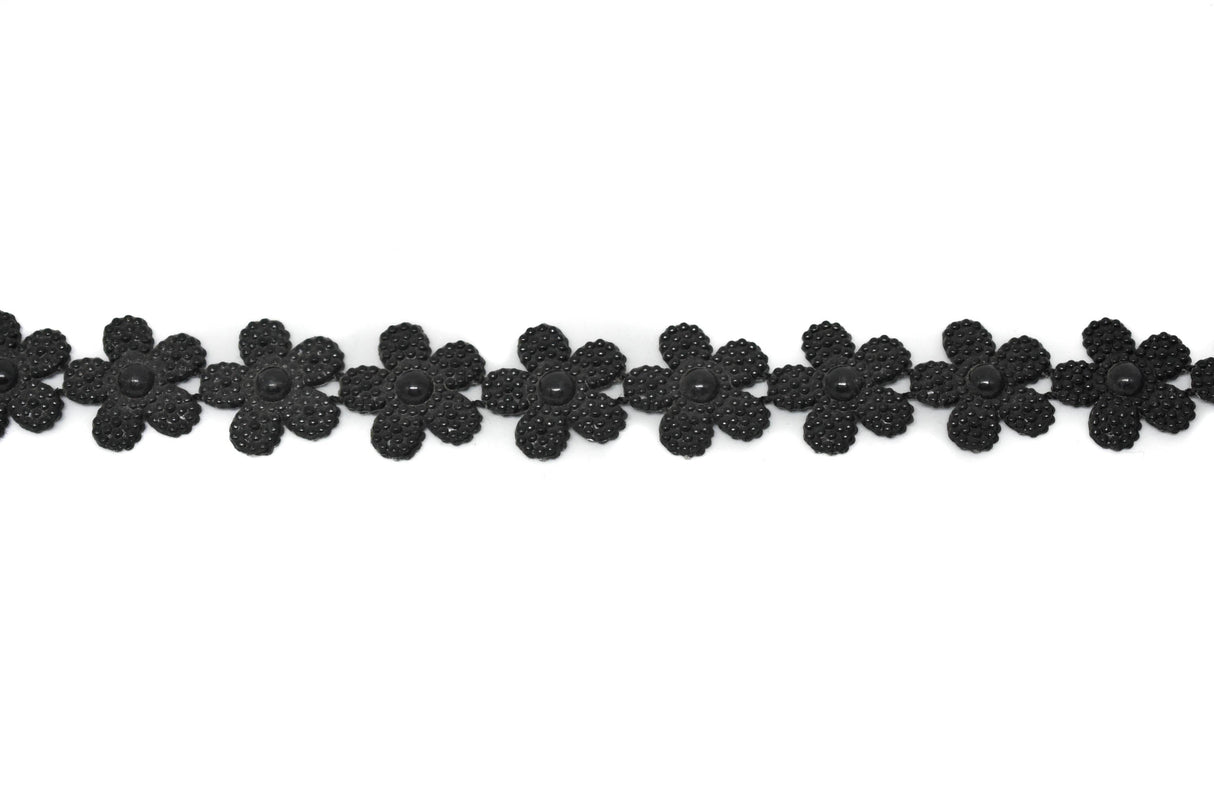 Flower Plastic Trim 0.75"