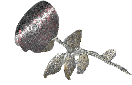 Sequins Flower Rose Patch 11 x 4.50