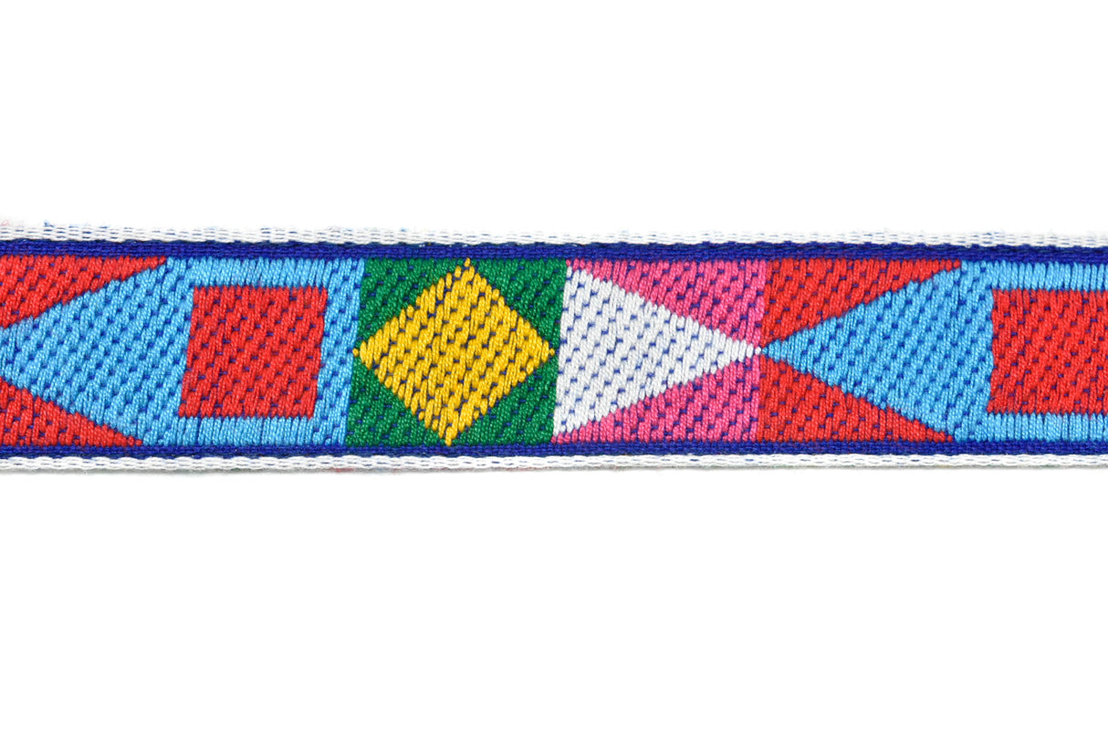 Native Print Cotton Webbing 1.25"