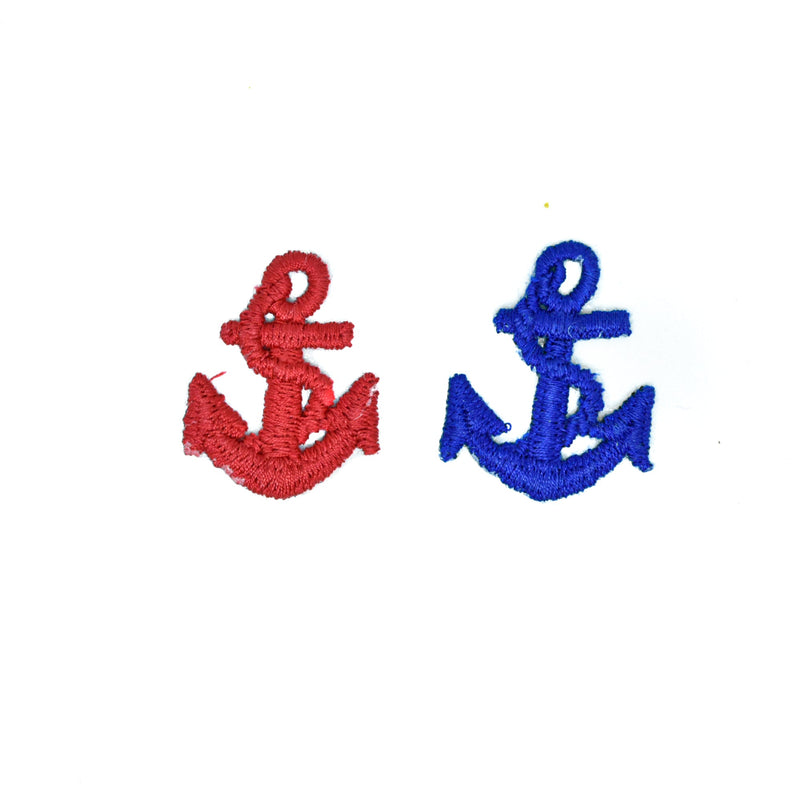 Embroidered Anchor Iron-On Patch