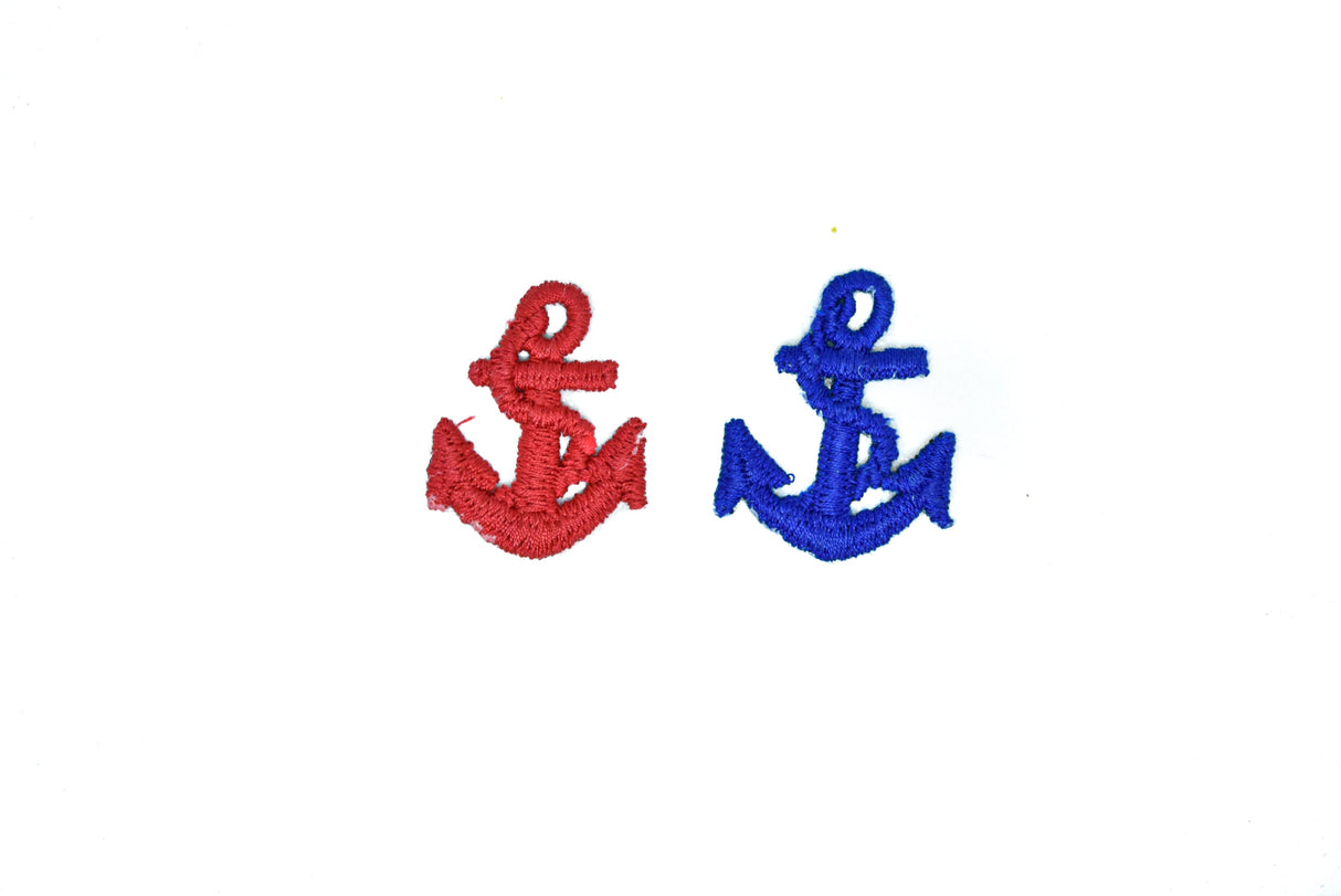 Embroidered Anchor Iron-On Patch