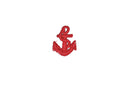 Embroidered Anchor Iron-On Patch