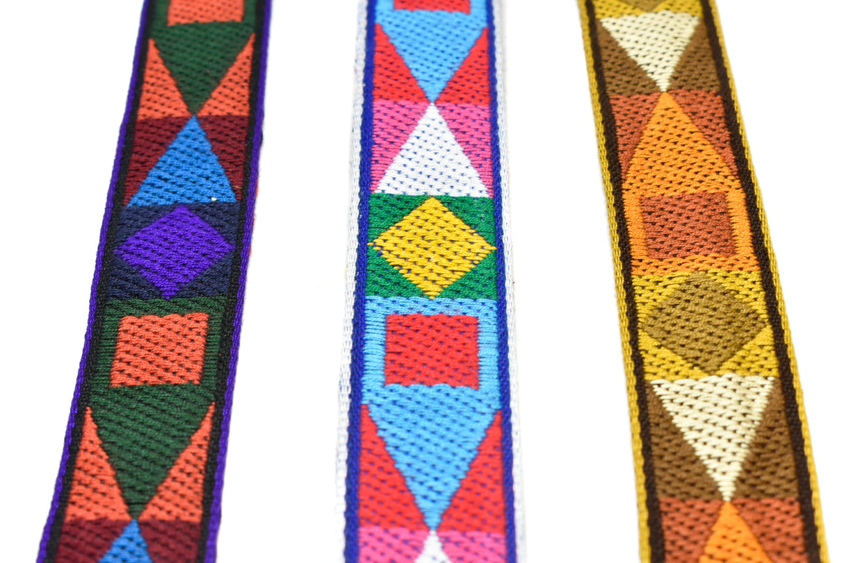 Native Print Cotton Webbing 1.25"
